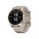 Garmin Fenix 7S Pro Sapphire Solar Soft Gold w. Light Sand Band