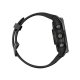 Garmin Fenix 7S Sapphire Solar Carbon G. DLC Titanium w. Black Band