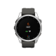 Garmin Fenix 7S Silver with Graphite Band