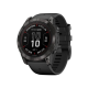 Garmin Fenix 7X Pro Sapphire Solar Carbon G. DLC Tit. with Black Band