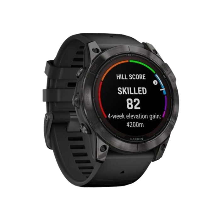 Garmin Fenix 7X Pro Sapphire Solar Carbon G. DLC Tit. with Black Band