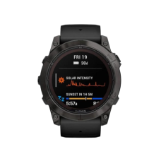 Garmin Fenix 7X Pro Sapphire Solar Carbon G. DLC Tit. with Black Band (010-02778-10,010-02778-11)