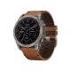 Garmin Fenix 7X Sapphire Solar Titanium w. Chestnut Leather Band