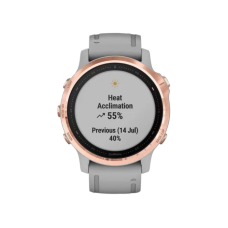 Garmin Fenix 6S Rose Gold-tone with Powder Gray Band (010-02159-21,010-02159-20)