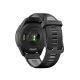Garmin Forerunner 265 Black Bezel and Case w. Black/Powder Gray Silicone Band