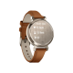 Garmin Lily 2 Classic Cream Gold with Tan Leather Band