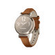 Garmin Lily 2 Classic Cream Gold with Tan Leather Band