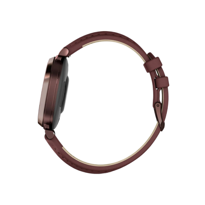Garmin Lily 2 Classic Dark Bronze with Mulberry Leather Band