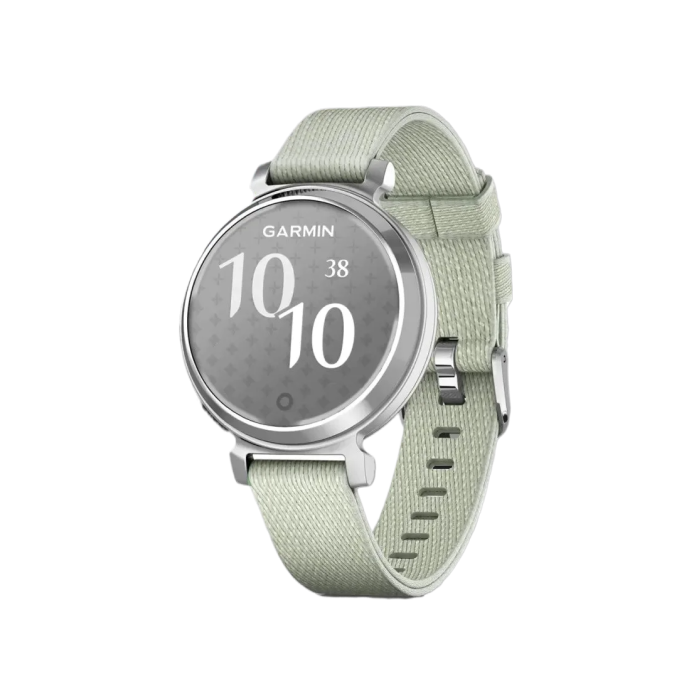 Garmin Lily 2 Classic Silver with Sage Gray Nylon Band