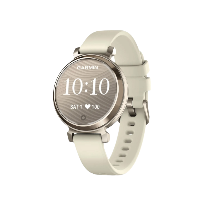 Garmin Lily 2 Cream Gold with Coconut Silicone Band