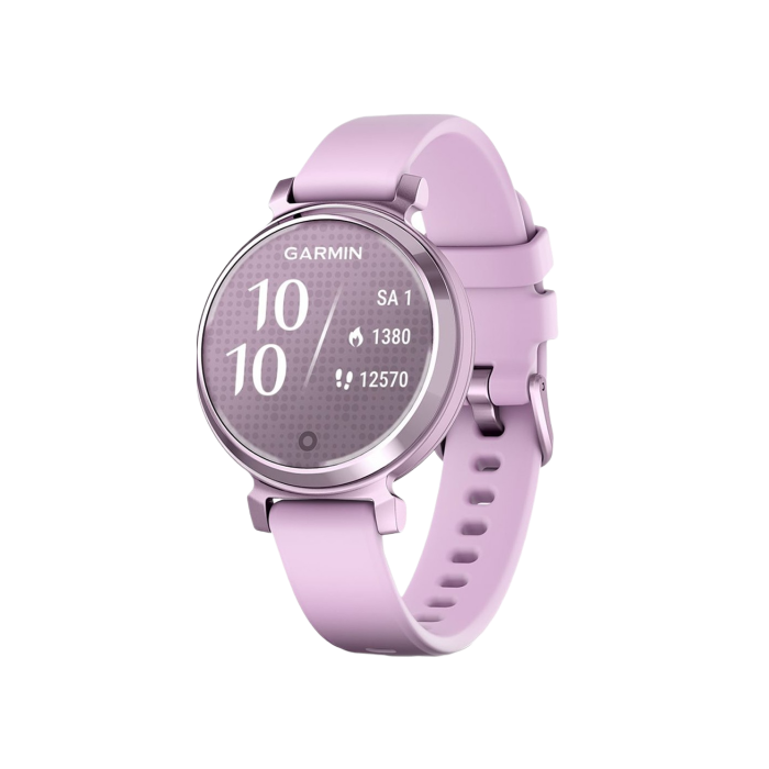 Garmin Lily 2 Metallic Lilac with Lilac Silicone Band