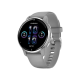 Garmin Venu 2 Plus Silver S. Steel Bezel w. Powder G. Case and S. Band