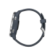 Garmin Venu 2 Silver Bezel with Granite Blue Case and Silicone Band