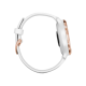 Garmin Venu 2S Rose Gold Bezel with White Case and Silicone Band