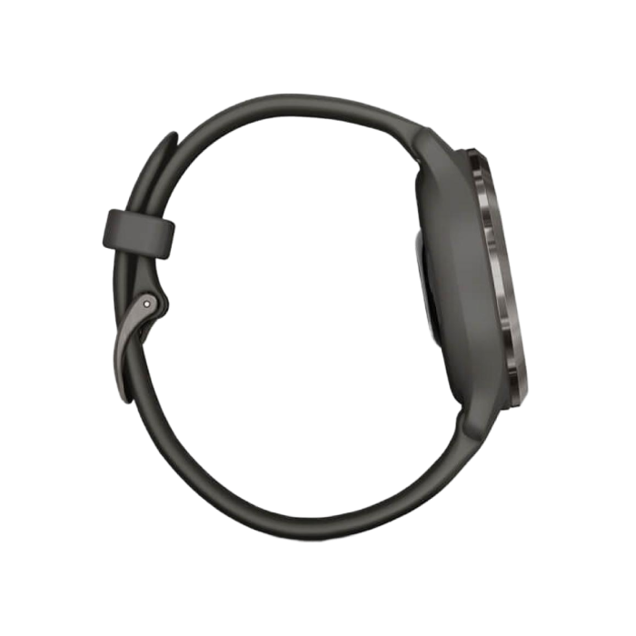 Garmin Venu 2S Slate Bezel with Graphite Case and Silicone Band