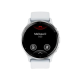 Garmin Venu 3 Silver Stainless Steel Bezel with Whitestone Case and Silicone Band (010-02784-00)