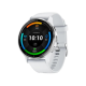 Garmin Venu 3 Silver Stainless Steel Bezel with Whitestone Case and Silicone Band (010-02784-00)