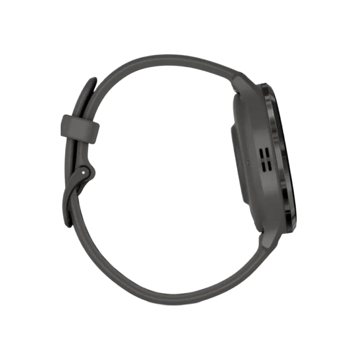 Garmin Venu 3S Slate S. Steel Bezel w. Pebble Gray Case and S. Band