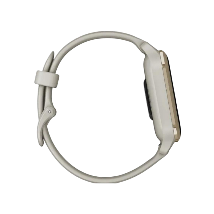 Garmin Venu Sq 2 – Music Edition Cream Gold Al. Bezel w. French Gray Case and S. Band