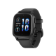 Garmin Venu Sq 2 – Music Edition Slate Aluminum Bezel with Black Case and Silicone Band