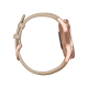 Garmin Vivomove Luxe Rose Gold-Beige Leather