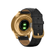 Garmin Vivomove Luxe Pure Gold-Black Leather