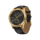 Garmin Vivomove Luxe Pure Gold-Black Leather