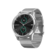 Garmin Vivomove Luxe Premium Silver-Black Milanese