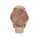 Garmin Vivomove Luxe Rose Gold-Beige Leather