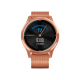 Garmin Vivomove Luxe 18K Rose Gold PVD Stainless Steel w. Rose Gold Milanese B.