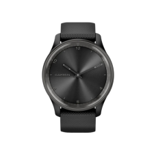 Garmin Vivomove Trend Slate S. Steel Bezel with Black Case and S. Band (010-02665-00)