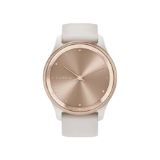 Garmin Vivomove Trend Peach Gold S. Steel Bezel w. Ivory Case and S. Band (010-02665-01)