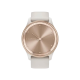 Garmin Vivomove Trend Peach Gold S. Steel Bezel w. Ivory Case and S. Band