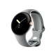 Google Pixel Watch 2 LTE Champagne Gold Aluminum Case / Hazel Active Band