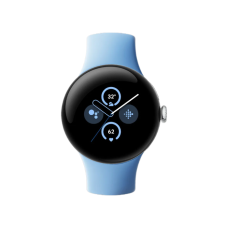 Google Pixel Watch 2 Matte Black Aluminum Case / Obsidian Active Band