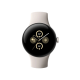 Google Pixel Watch 2 LTE Polished Silver Aluminum Case / Bay Active Band