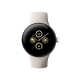 Google Pixel Watch 2 Polished Silver Aluminum Case / Bay Active Band