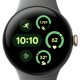 Google Pixel Watch 3 41 mm Wi-Fi Champagne Gold Aluminum Case/Hazel Active Band