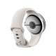 Google Pixel Watch 3 41 mm Wi-Fi Polished Silver Aluminum Case/Porcelain Active Band