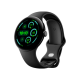 Google Pixel Watch 3 45 mm Wi-Fi Matte Black Aluminum Case/Obsidian Active Band