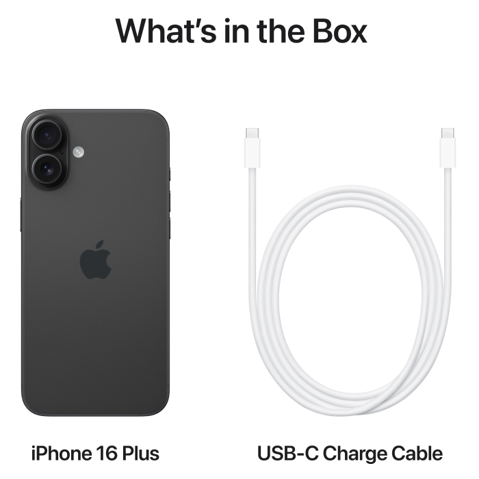 Apple iPhone 16 Plus 512GB eSIM Black