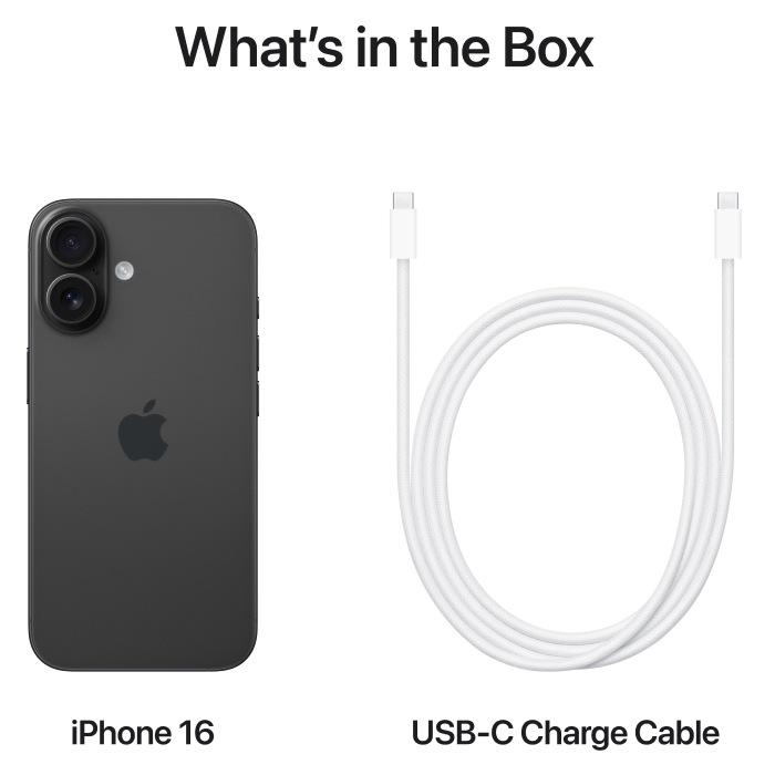 Apple iPhone 16 128GB - Black