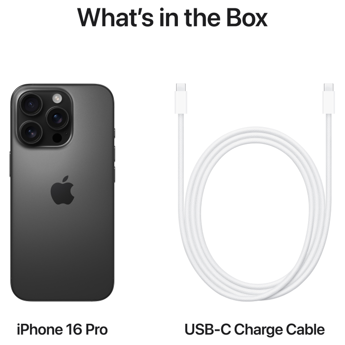 Apple iPhone 16 Pro 1TB eSIM Black Titanium (Вживаний)