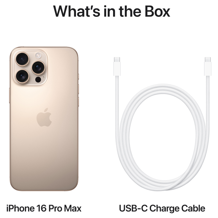 Apple iPhone 16 Pro Max 1TB - Desert Titanium