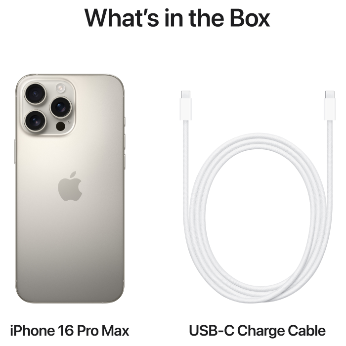 Apple iPhone 16 Pro Max 512GB - Natural Titanium