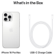 Apple iPhone 16 Pro Max 256GB eSIM White Titanium (Вживаний)