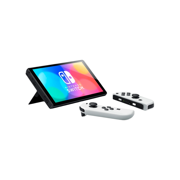 Nintendo Switch OLED with White Joy-Con