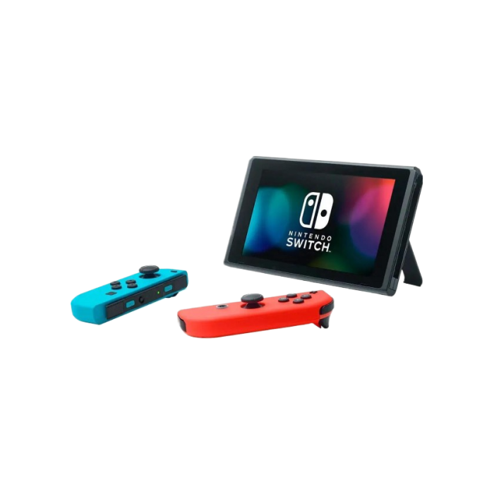 Nintendo Switch with Neon Blue and Neon Red Joy-Con (045496452629)