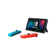 Nintendo Switch with Neon Blue and Neon Red Joy-Con