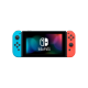 Nintendo Switch with Neon Blue and Neon Red Joy-Con